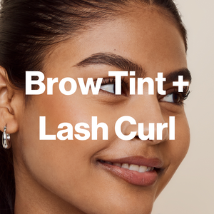 Brow Tint + Lash Curl