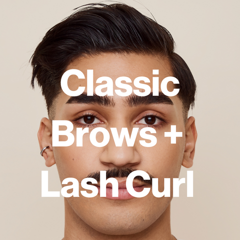 Classic Brows + Lash Curl