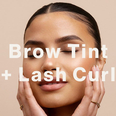 Brow Tint + Lash Curl