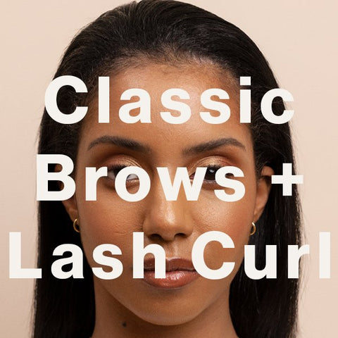 Classic Brows + Lash Curl