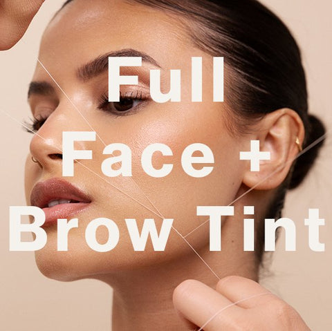 Full Face + Brow Tint